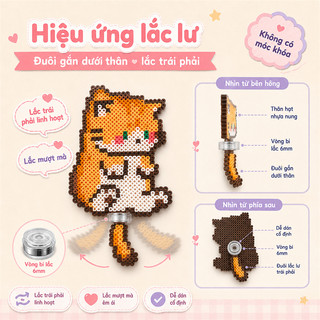 Bộ Hạt Xếp Mini 2.6mm Combo Nhiều Phụ Kiện, Có Thể Chọn Bàn Ủi Cho Hạt Ép