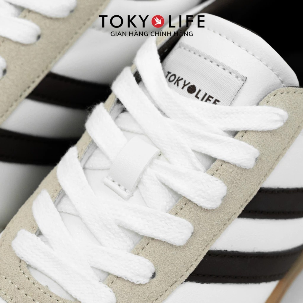 Giày thể thao nam TOKYOLIFE êm chân cao cấp da PU mềm đế bám sàn chống trơn trượt 40005787