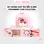 Set 2 Bông Mút Tán Nền Glorie Strawberry Cake Collection