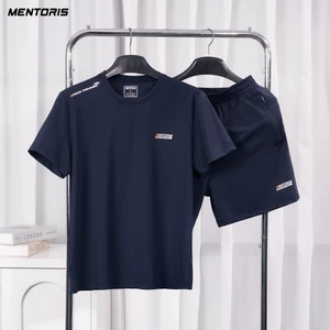 Bộ Đồ Nam Thể Thao Cao cấp Mentoris, Chất Thun Lạnh Co Giãn Thoáng Mát, Thấm Hút Mồ Hôi Tốt MBT01