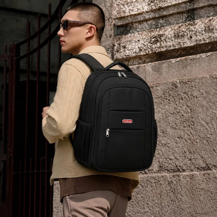 Balo nam to vải dù, balo nam du lịch vải dù sức chứa lớn, balo chống nước, balo nam đựng laptop đi học (BL11) – 7