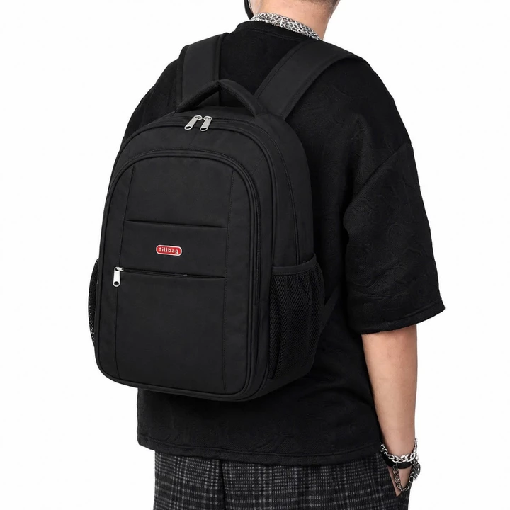 Balo nam to vải dù, balo nam du lịch vải dù sức chứa lớn, balo chống nước, balo nam đựng laptop đi học (BL11) – 3