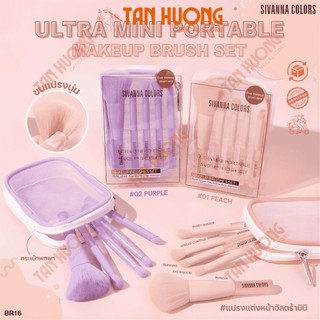 Bộ Cọ Trang Điểm Sivanna Colors Makeup Brush BR-191 BR16 BR174 - Skinora Beauty