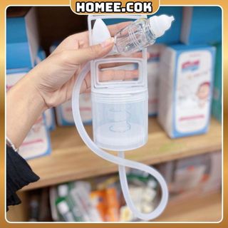 Homee.cok Hút Mũi Cho Bé Sơ Sinh - Dụng Cụ Hút Dịch Mũi Silicone Mềm, Thông Mũi Dễ Thở, An Toàn, Dễ Vệ Sinh