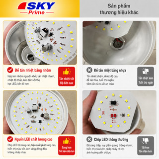 Bóng đèn LED trụ siêu sáng 10W 20W 30W 40W 50W 60W, tản nhiệt nhôm, tiết kiệm điện, đui E27,