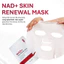 Mặt Nạ Tái Tạo Năng Lượng Tế Bào Eviralab NAD+ Skin Renewal Mask Pretty Skin 1-5 Miếng