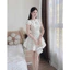 Đầm in full kèm phụ kiện + quần lót trong