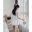 Đầm in full kèm phụ kiện + quần lót trong