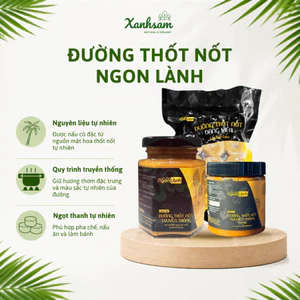Đường Thốt Nốt Dạng Sệt Nguyên Chất Ngon Lành 450g/ 850g - Xanhsam Natural & Organic