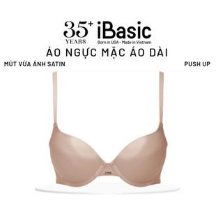 [ĐỘC QUYỀN - VC 100K] Áo ngực có gọng iBasic mút vừa ánh satin BRAW118
