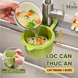 Rổ Lọc Rác Treo Bồn Rửa Chén Nhà Bếp - Giỏ Lọc Cặn Thức Ăn, Rửa Rau Củ Quả Tiện Lợi