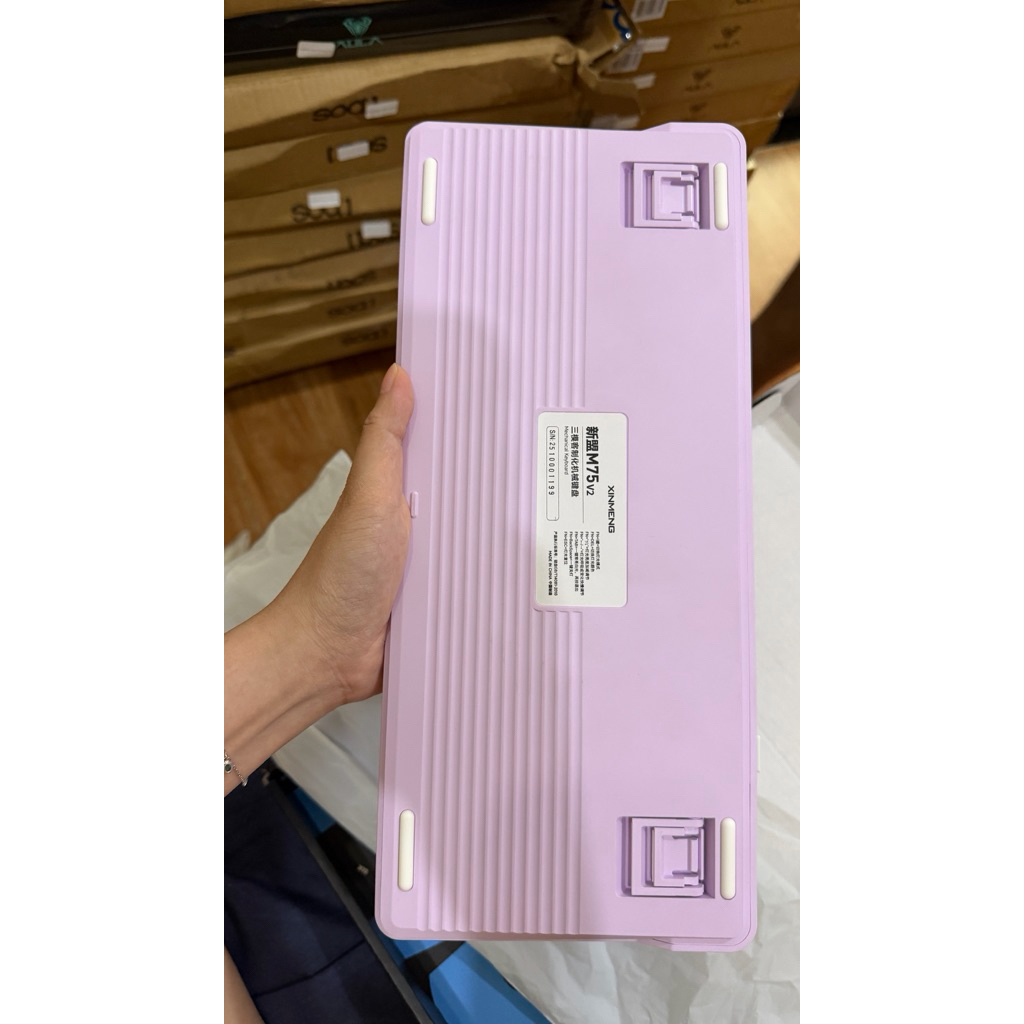 [Hoả tốc] Bàn Phím Cơ Xingmen M75 V2 Silent | Gasket Mount | Hotswap Full Phím | RGB 16 Triệu Màu | 3 Mode | Pin 7000mAh | BigBuy360 - bigbuy360.vn