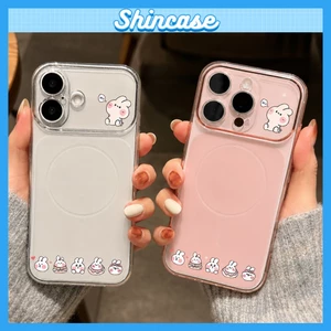 Ốp Lưng iPhone Nhám Mờ Thỏ Dễ Thương, Chống Sốc, Bảo Vệ Camera, Cao Cấp - iP 11/12/13/14/15/16/17/Plus/Air/Pro/Max