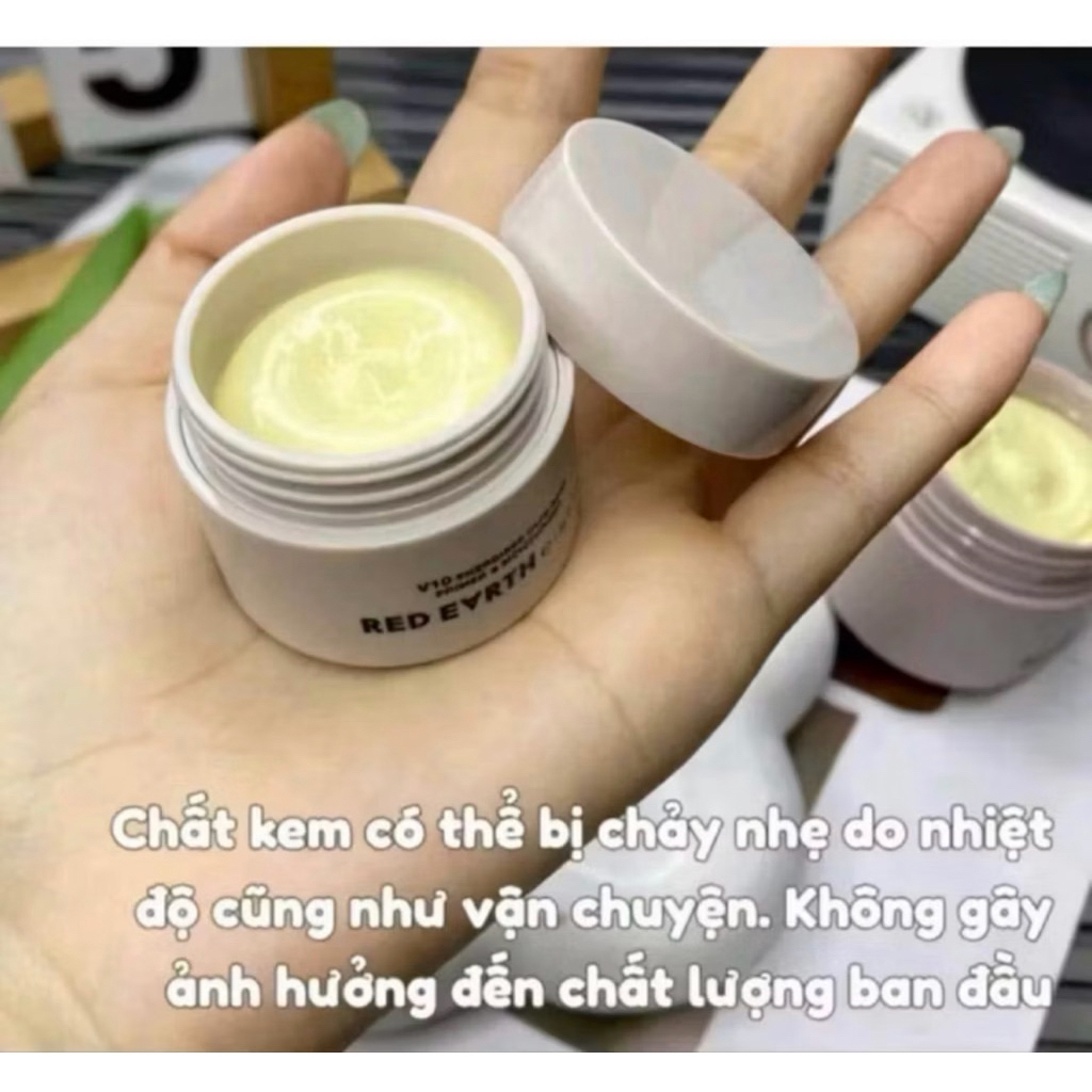 Red Earth Kem Lót Dưỡng Ẩm Sâu Làm Mịn Da 50g/15g Chứa Niacinamide Vitamin E Che Lỗ Chân Lông | BigBuy360 - bigbuy360.vn