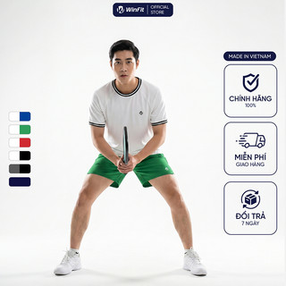 Bộ Thể Thao Pickleball Nam Winfit nhẹ, thoáng mát, thấm hút mồ hôi, co giãn, thoải mái khi vận động
