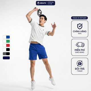 Bộ Thể Thao Pickleball Nam Winfit nhẹ, thoáng mát, thấm hút mồ hôi, co giãn, thoải mái khi vận động