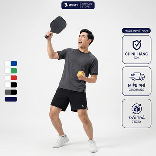 Bộ Thể Thao Pickleball Nam Winfit nhẹ, thoáng mát, thấm hút mồ hôi, co giãn, thoải mái khi vận động