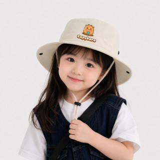 Mũ Tai Bèo Bé Trai Bé Gái Từ 3-8 Tuổi  | Mũ Cao Bồi Vành Rộng Cho Bé Có Dây Đeo Chống Nắng Đi Chơi Đi Biển