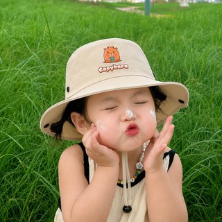 Mũ Tai Bèo Bé Trai Bé Gái Từ 3-8 Tuổi  | Mũ Cao Bồi Vành Rộng Cho Bé Có Dây Đeo Chống Nắng Đi Chơi Đi Biển