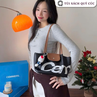 ( MỞ Bán) Túi Đeo Vai Nữ Cemmery Form Mềm Da Hàn Quốc Túi Shoulder Bag Basic Ulzzang Da Mềm Cực Xinh Túi DâyDài CEM 02