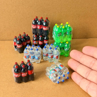 Mô hình thu nhỏ. lốc nước ngọt  lốc nước suối trang trí nhà búp bê