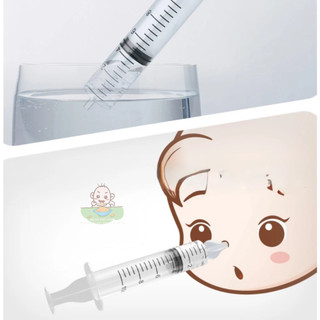 Ống Bơm Xilanh Vệ Sinh Rửa Mũi Đầu Silicone Cho Bé loại 10ml và 20ml