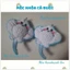 Móc khóa cá đuối - handmade len - crochet - amigurumi