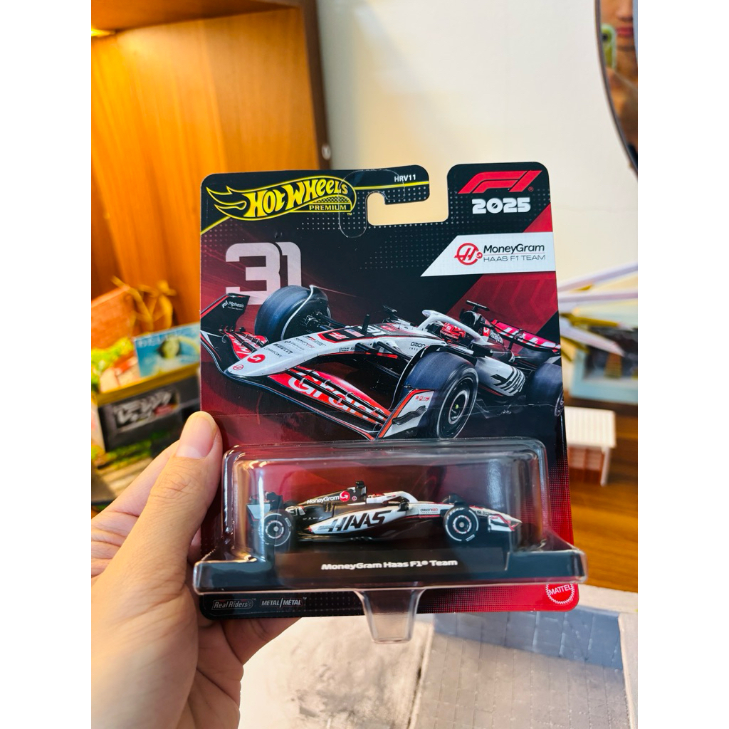 Mô hình xe Hot wheels F1 Premium đội đua Mclaren, Haas, Redbull… 1/64
