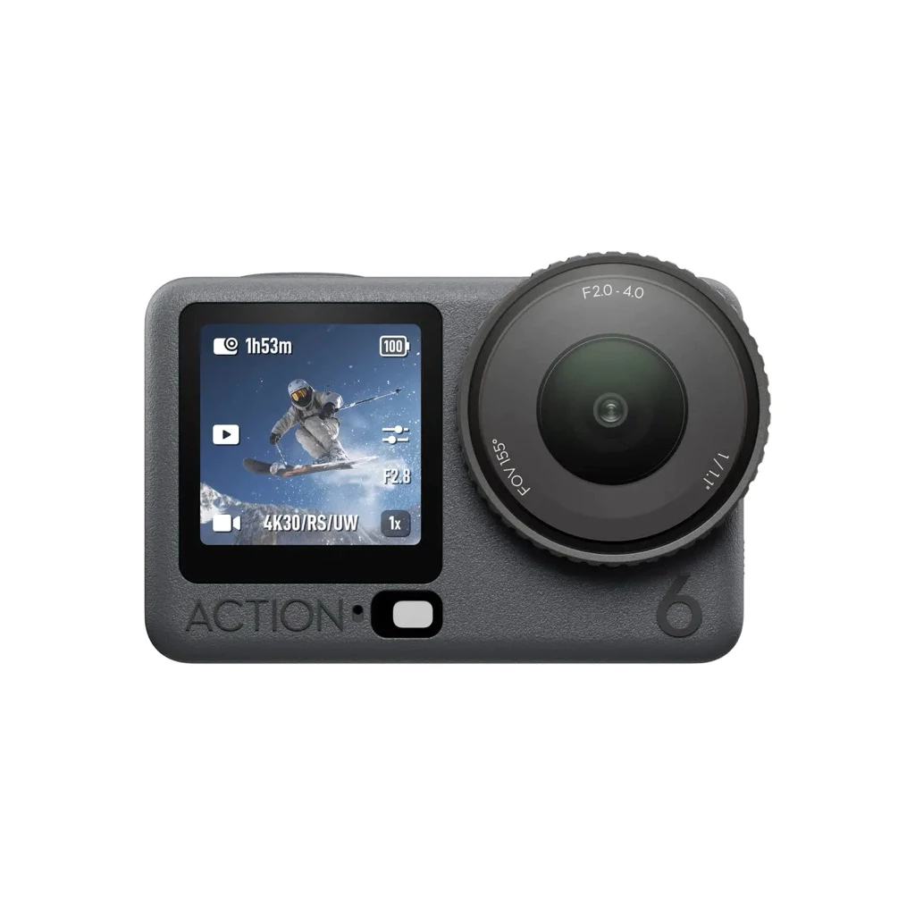 [CameraMall] DJI Osmo Action 6 Standard Combo - Camera Hành Động 4K | Cảm Biến 1/1.1 Inch | 50GB | Chính Hãng BH12T