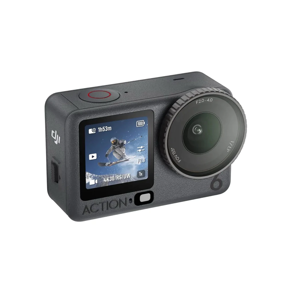 [CameraMall] DJI Osmo Action 6 Standard Combo - Camera Hành Động 4K | Cảm Biến 1/1.1 Inch | 50GB | Chính Hãng BH12T
