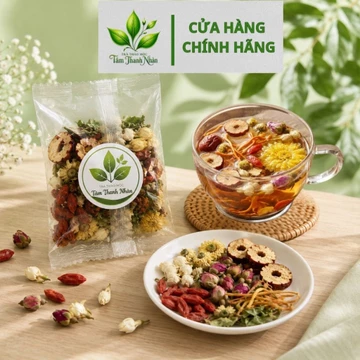 [TRÀ 9 VỊ] 1 Gói Trà Thảo Mộc Giúp thanh lọc cơ thể an Ngủ ngon, đẹp da, vị ngọt từ thảo mộc dễ dùng