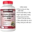 Viên uống Kirkland Calcium Citrate Magnesium and ZinC Mỹ 500 viên