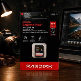 [MẪU MỚI] Thẻ nhớ Máy ảnh SDXC 128GB SanDisk Extreme Pro U3 V30 đọc 250MB/s ghi 120MB/s 4K UHD