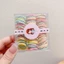 hộp 90 dây cột tóc pastel dễ thương phong cách Hàn Quốc