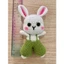 Móc khóa với Len baby yarn sợi 1.5mm - đã bao gồm móc khóa