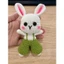 Móc khóa với Len baby yarn sợi 1.5mm - đã bao gồm móc khóa