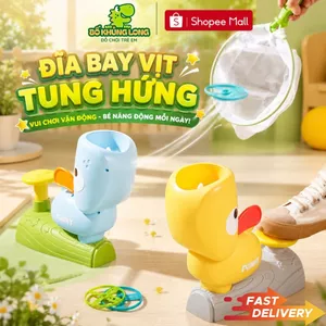 Đồ Chơi Đĩa Bay Tung Hứng BỐ KHỦNG LONG Hình Vịt Voi Hứng Đĩa Bay Đồ Chơi Vận Động Cho Bé