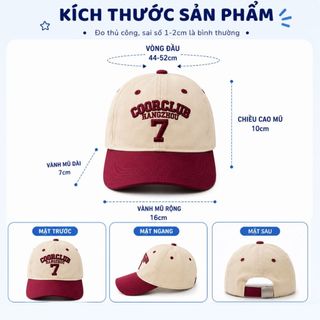 Mũ Lưỡi Trai Trẻ Em 3-10Tuổi Form Cứng/Mềm, Nón Kết Bé Trai Bé Gái Chất Kaki Cao Cấp Điều Chỉnh Size