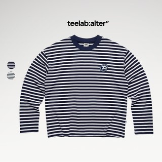 Áo Thun Teelab Alter Striped Basic Oversized Cotton Tee TS402