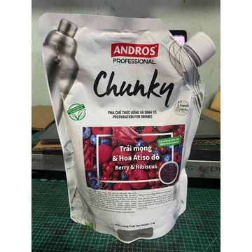 Mứt Sốt Trái Mọng Hoa Atiso Berry&Hibiscus Chunky - Có Xuất Hoá Đơn VAT - Pha Trà Sữa Trà Trái Cây Làm Bánh