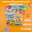 Flashcard tiếng anh lớp 1,2,3 4 5 global success khổ a5 ép plastic