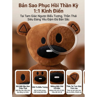[Giao Ngay 6H] Gấu Bông Teddy Mr Bean Cao Cấp Siêu Đáng Yêu, Gấu Nhồi Bông Size 50 - 105cm Quà Tặng Hot Trend PT House