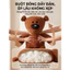 Gấu Bông Teddy Mr Bean Cao Cấp Siêu Đáng Yêu, Gấu Nhồi Bông Size 50 - 105cm Quà Tặng Hot Trend PT House