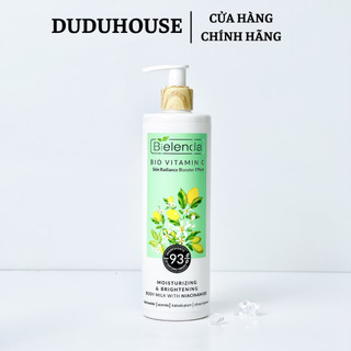 (Hàng Công Ty) Sữa Dưỡng Thể Bielenda Bio Vitamin C Moisturizing Brightening Body Milk With Niacinamide 400ml