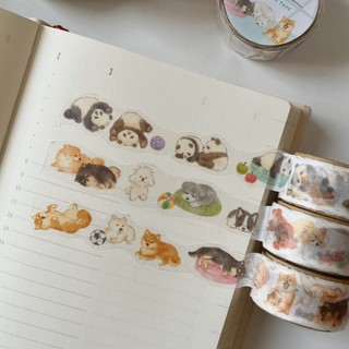 Washi tape động vật Mind Wave Naptime Family