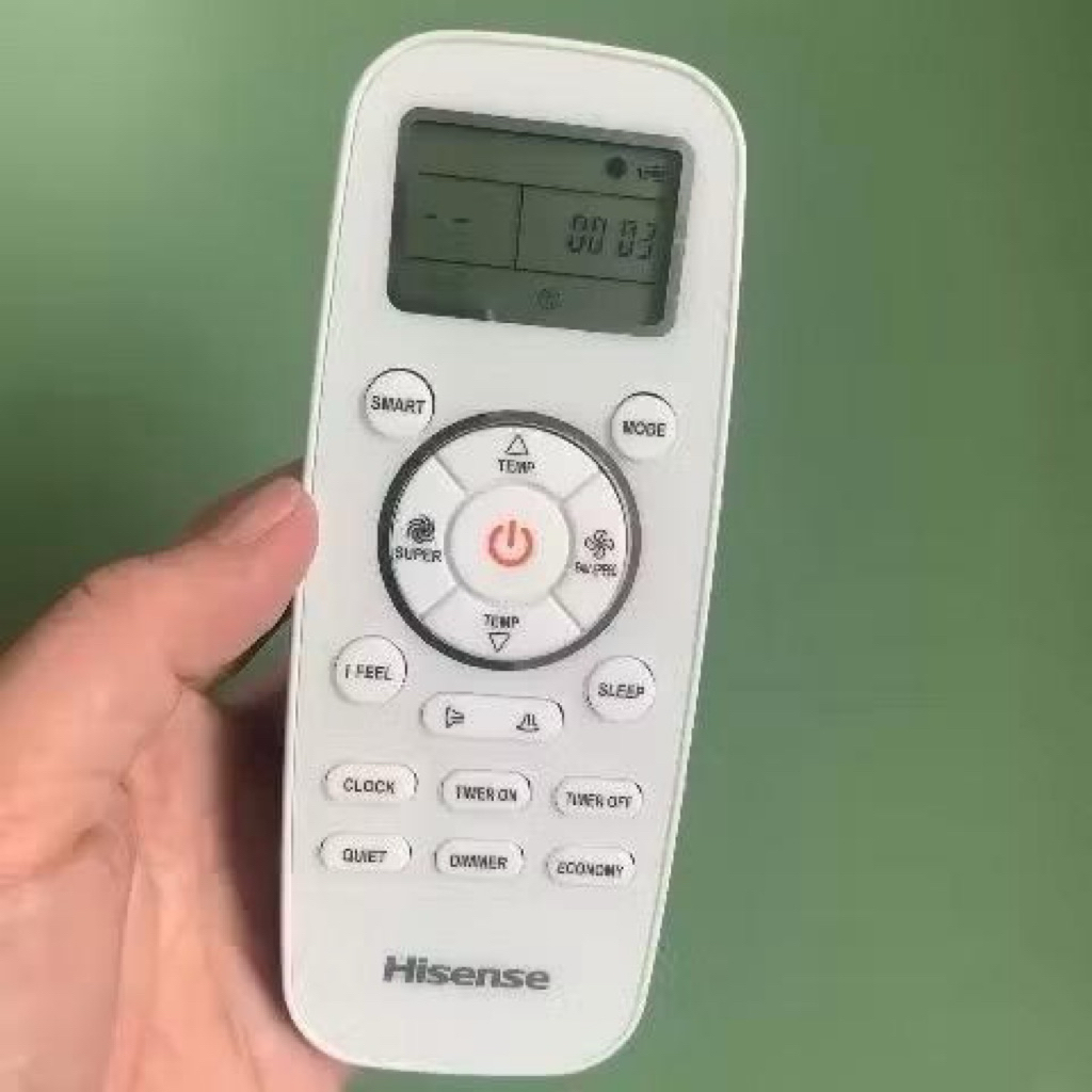 Remote máy lạnh dành cho HISENSE tặng kèm pin Camelion của Đức