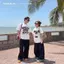 Áo Thun Boxy BASELAB Cây Dừa Chất Vải Cotton 100% Thoáng Mát Cao Cấp Form Rộng Cổ Tròn Unisex Nam Nữ BL04