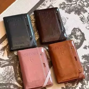 Ví Đựng Hộ Chiếu Đa Năng Da PU Cao Cấp, Ví Passport Du Lịch MUN STORE PTRON627