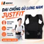 Đai chống gù lưng nam chính hãng JUSTFIT đai định hình cơ thể chất liệu bền, thoáng khí