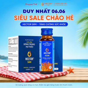 Combo 20 chai Nước uống Đông Trùng Hạ Thảo Hector Sâm (50mlx20)